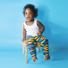 Load image into Gallery viewer, Nyamekye - Kente Print Slim Fit Trousers
