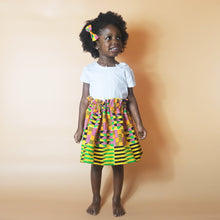 Load image into Gallery viewer, Akan - Kente Skirt and Bow
