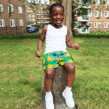 Load image into Gallery viewer, Kai - Ankara Tropical Print Shorts
