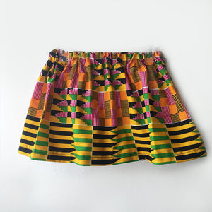 Akan - Kente Skirt and Bow