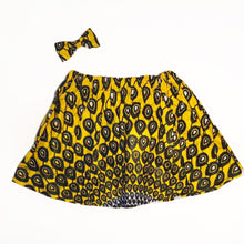 Load image into Gallery viewer, Jecha - Ankara Skirt and Bow Set
