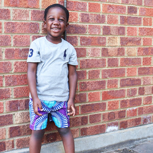 Jibade - Ankara Print Shorts