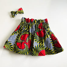 Load image into Gallery viewer, Abla - African Print High Waisted Skirt
