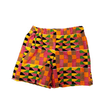 Load image into Gallery viewer, Akan - Kente Print Shorts
