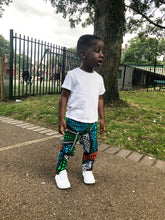 Load image into Gallery viewer, Gowon - Geometric Spotty African Print Unisex Slim Fit Trousers
