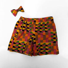 Load image into Gallery viewer, Akan - Kente Print Shorts
