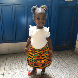 Addae - African Kente Print Hair Bow