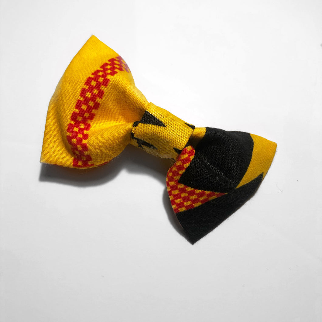Ashanti - African Kente Print Hair Bow