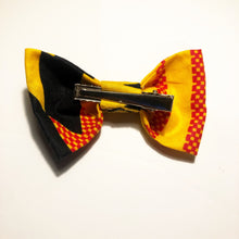 Load image into Gallery viewer, Ashanti - African Kente Print Hair Bow

