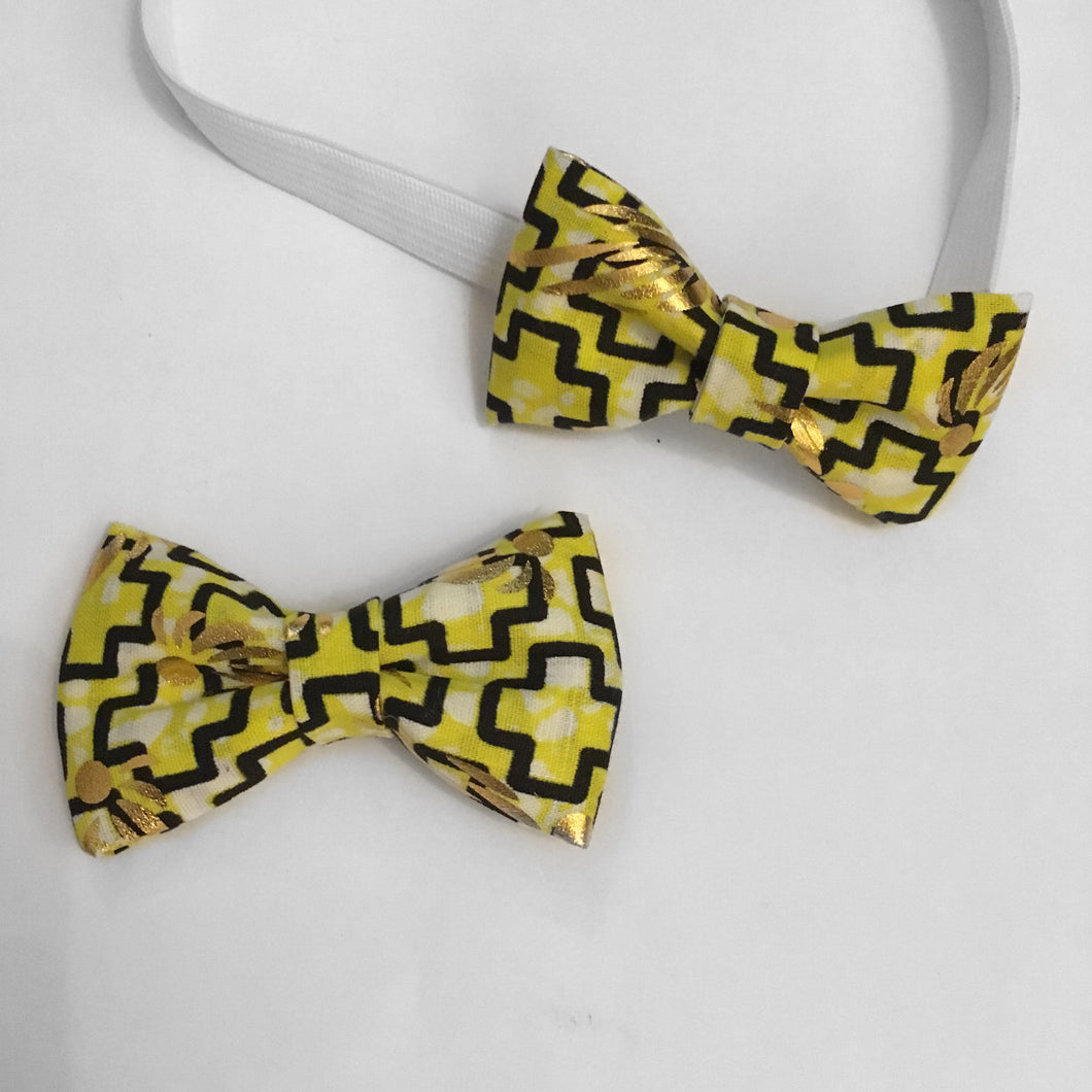 Esi - African Ankara Print Hair Bow