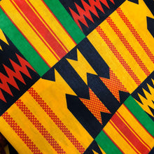 Load image into Gallery viewer, Ashanti - African Kente Print Hair Bow
