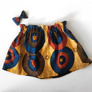 Achi - African Print High Waisted Skirt